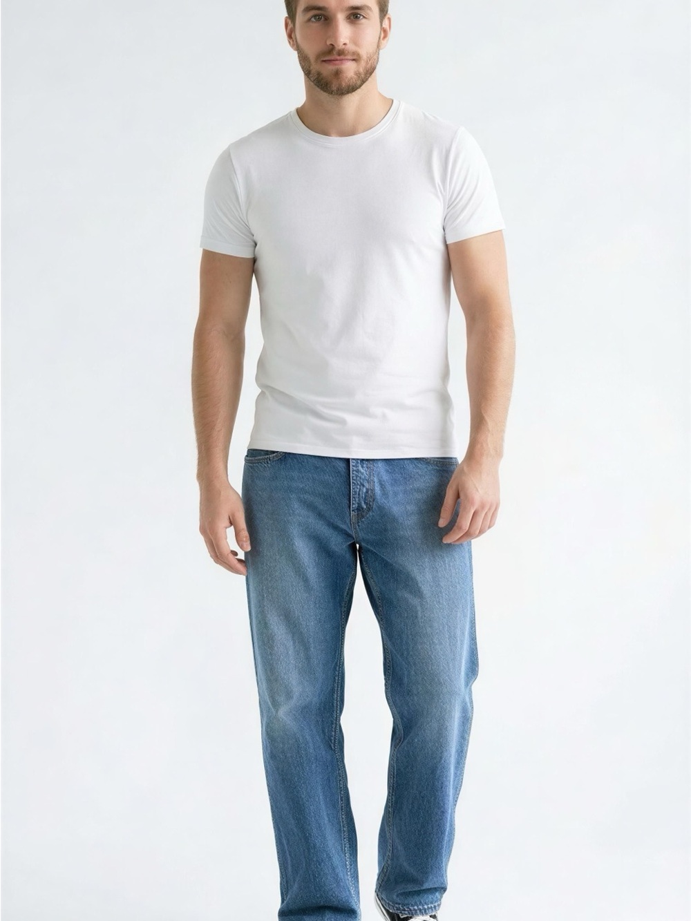 Levi's Men’s Bootcut Jeans - Light Blue Denim